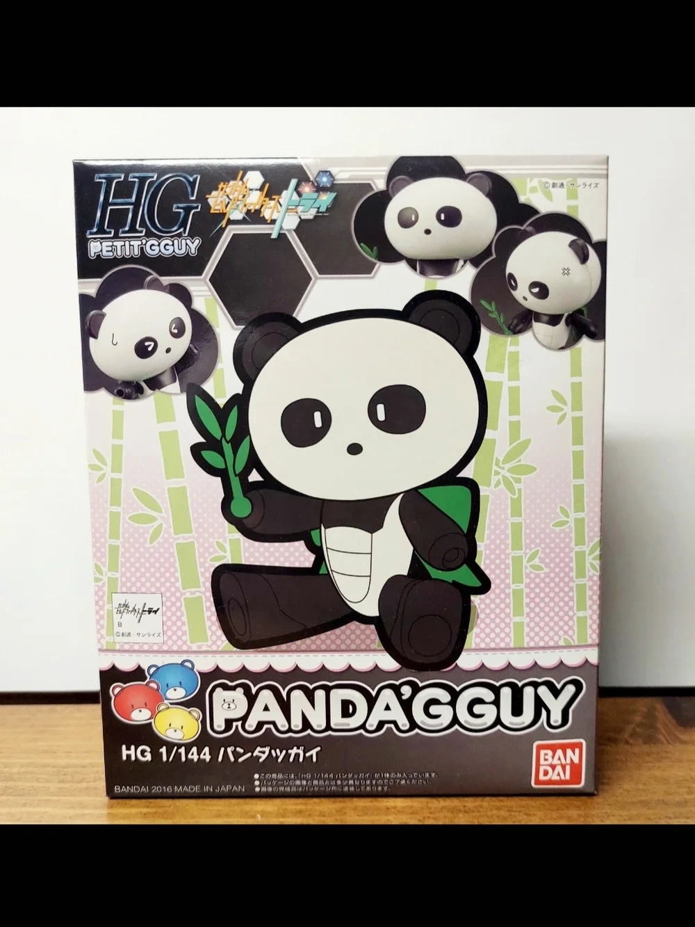 NEW 07 HG 1/144 Scale PETIT'GGUY PANDA'GGUY Gundam Build Fighters Action Figure